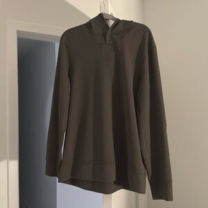 Lululemon Shift Stitch Hoodie Carob Brown Olive Green Size XL